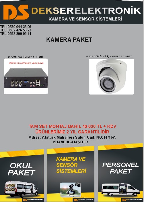 Okul Servisleri Koltuk Sensörü